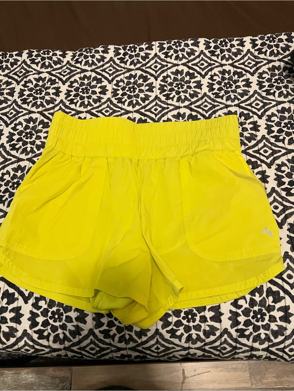 Joy lab Women’s Bright Yellow Athletic Shorts